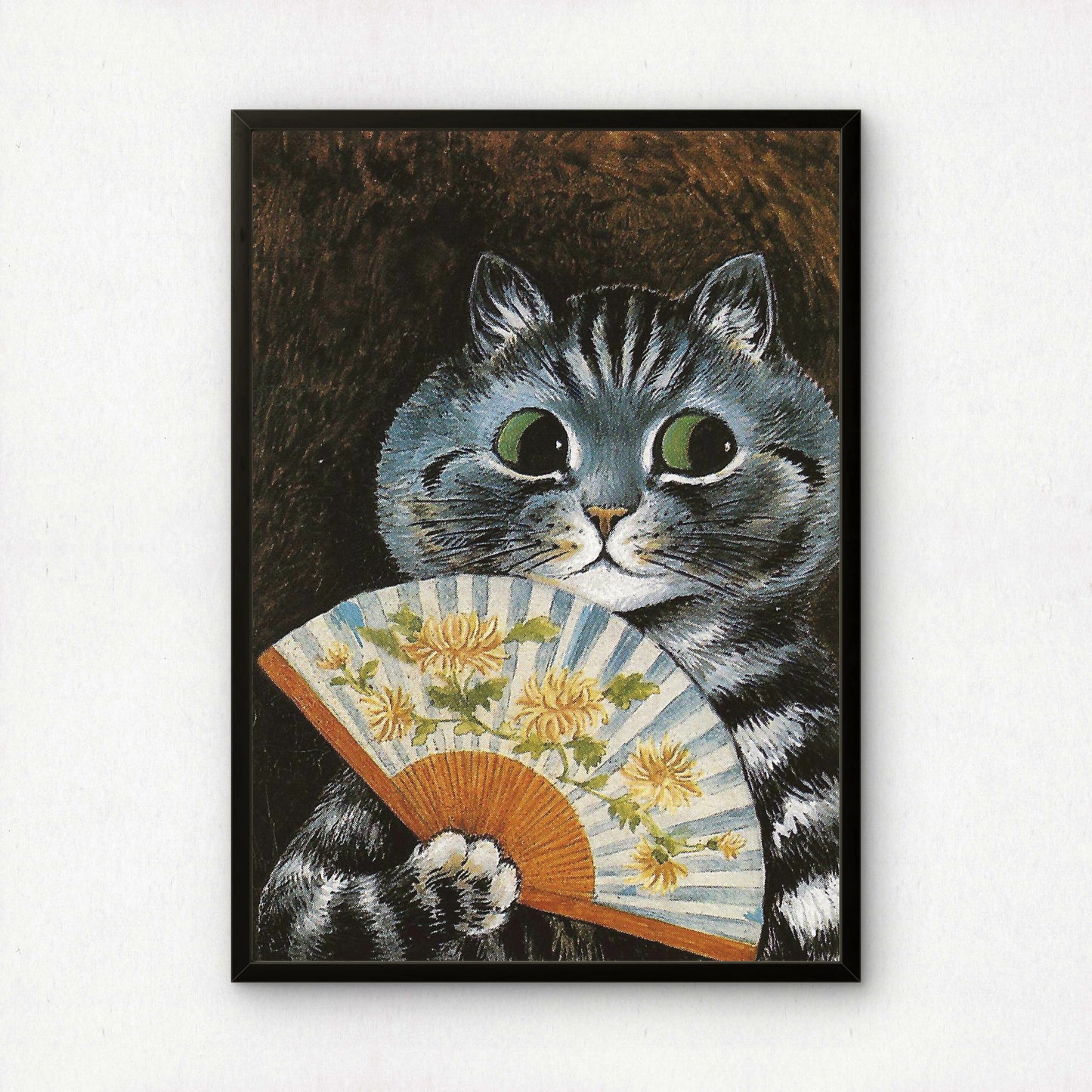 Louis Wain: A Cat at the Opera | Giclée Fine Art Print | Cat Lovers Gift