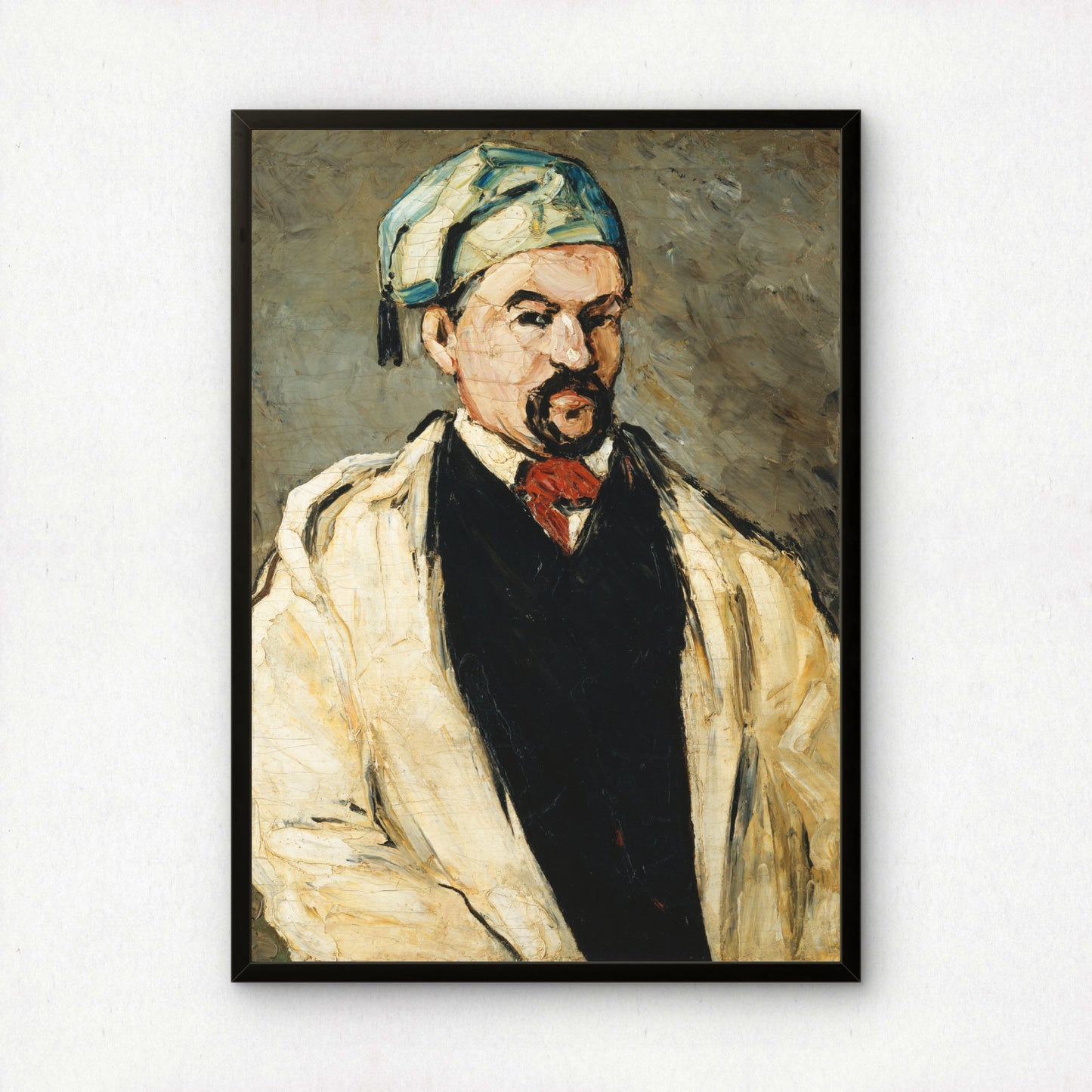 The Artist's Uncle by Paul Cezanne Print | Premium Giclee Art Print | Post-Impressionist Wall Art | Museum Quality Reproduction | Fine Art Print