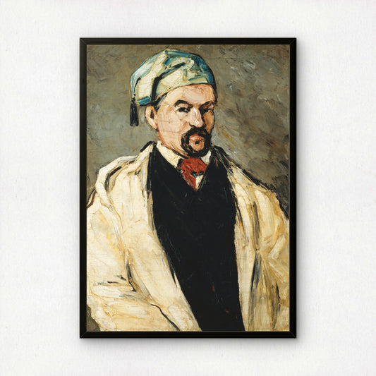 The Artist's Uncle by Paul Cezanne Print | Premium Giclee Art Print | Post-Impressionist Wall Art | Museum Quality Reproduction | Fine Art Print