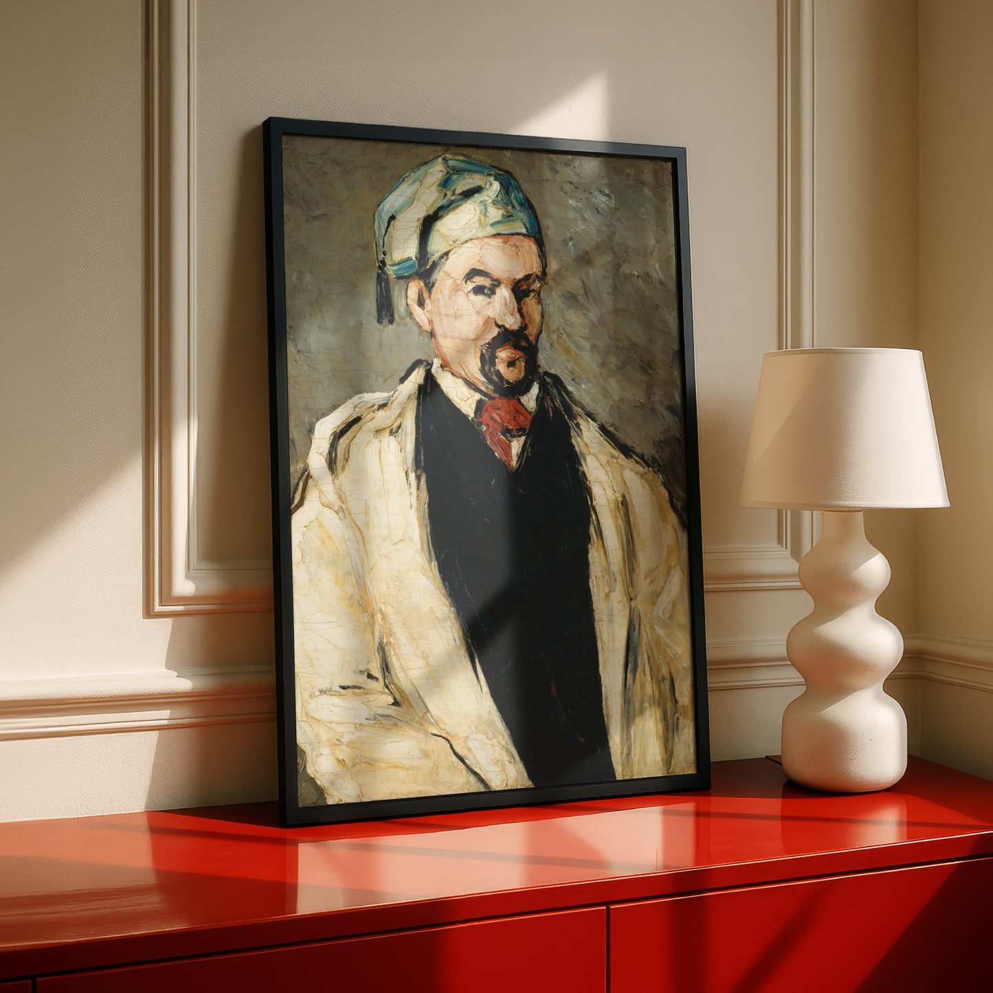 The Artist's Uncle by Paul Cezanne Print | Premium Giclee Art Print | Post-Impressionist Wall Art | Museum Quality Reproduction | Fine Art Print