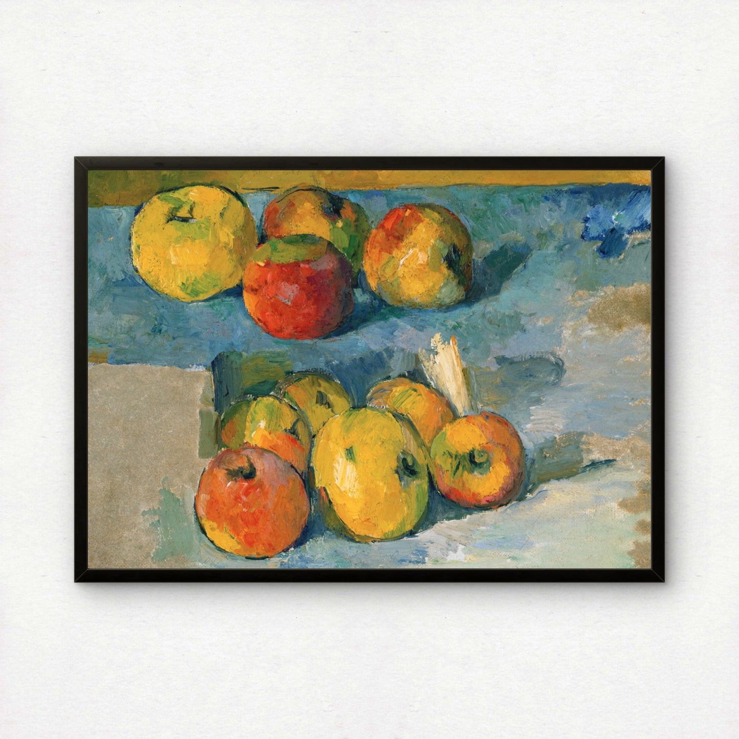 Apples by Paul Cezanne Print | Premium Giclee Art Print | Post-Impressionist Wall Art | Museum Quality Reproduction | Fine Art Print