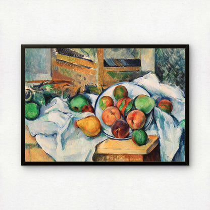A Table Corner by Paul Cezanne Print | Premium Giclee Art Print | Post-Impressionist Wall Art | Museum Quality Reproduction | Fine Art Print
