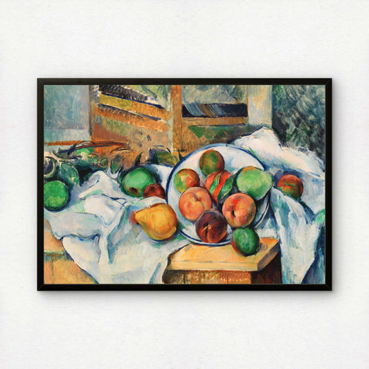 A Table Corner by Paul Cezanne Print | Premium Giclee Art Print | Post-Impressionist Wall Art | Museum Quality Reproduction | Fine Art Print