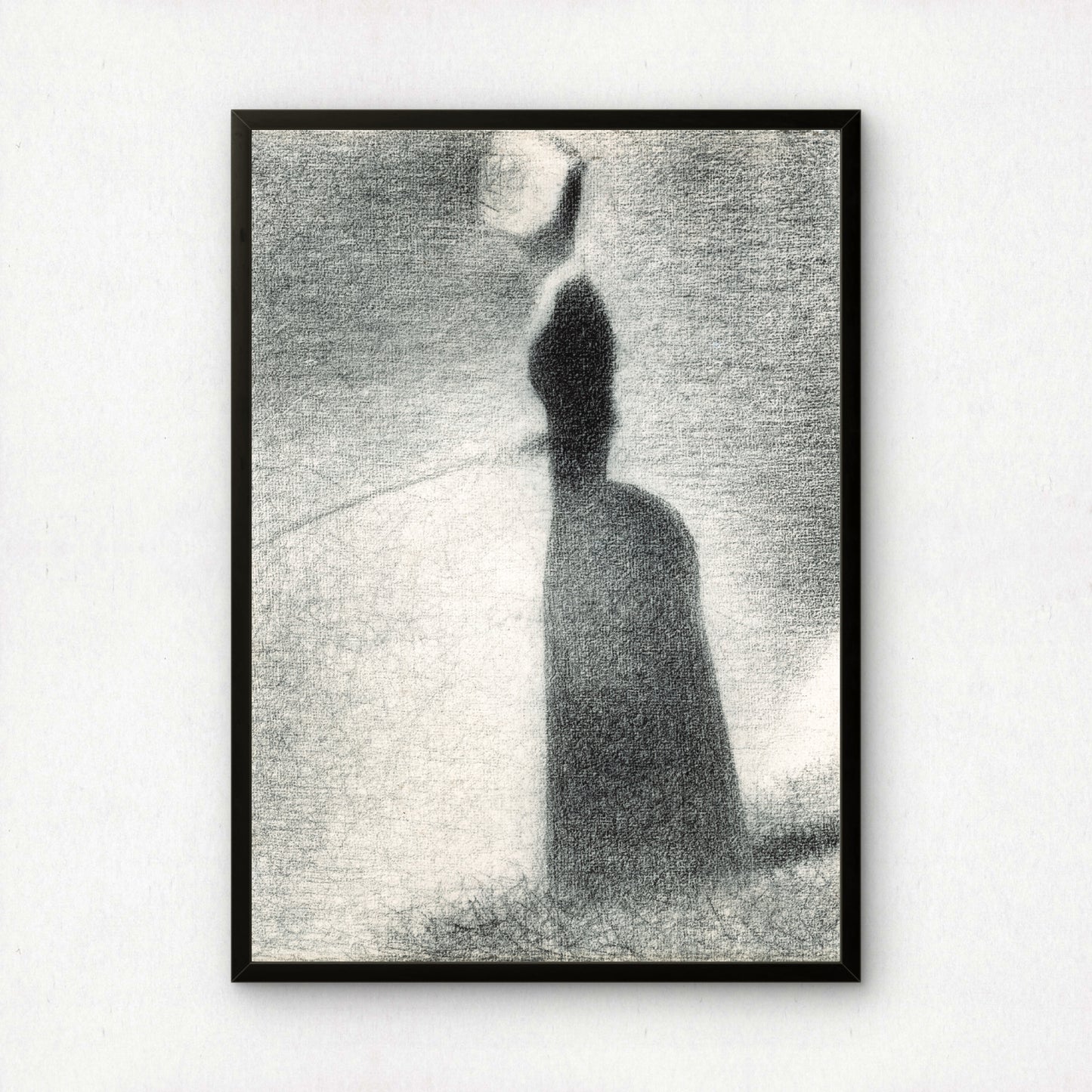 A Woman Fishing by Georges Seurat | Fine Art Print