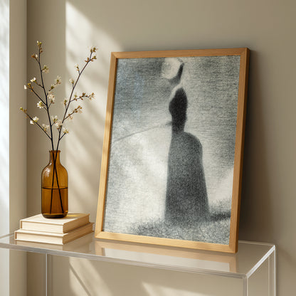 A Woman Fishing by Georges Seurat | Fine Art Print