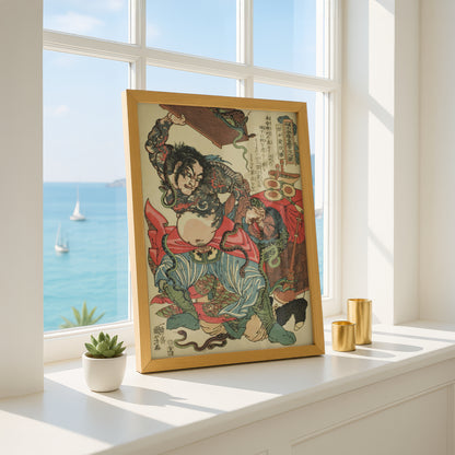 Bai Sheng (Hakujisso Hakusho) by Utagawa Kuniyoshi | Premium Art Print