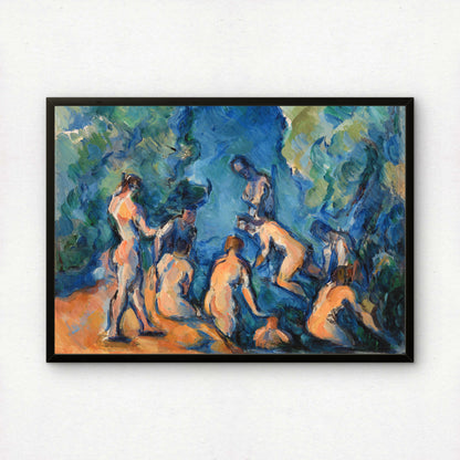 Bathers (Baigneurs) by Paul Cezanne Print | Premium Giclee Art Print | Post-Impressionist Wall Art | Museum Quality Reproduction | Fine Art Print