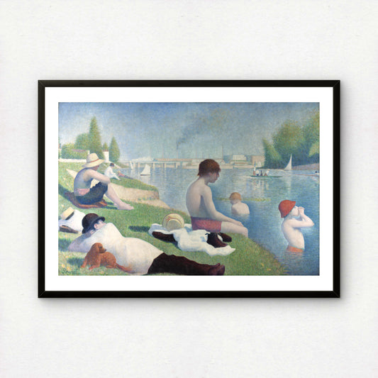 Bathers at Asnieres by Georges Seurat | Fine Art Print