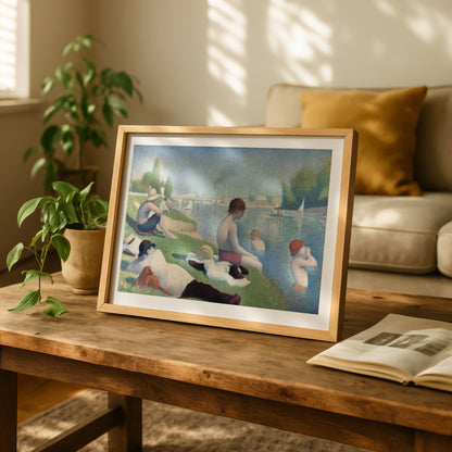 Bathers at Asnieres by Georges Seurat | Fine Art Print