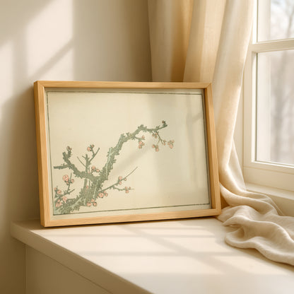 Blooming Plum Tree by Katsushika Hokusai | Premium Art Print