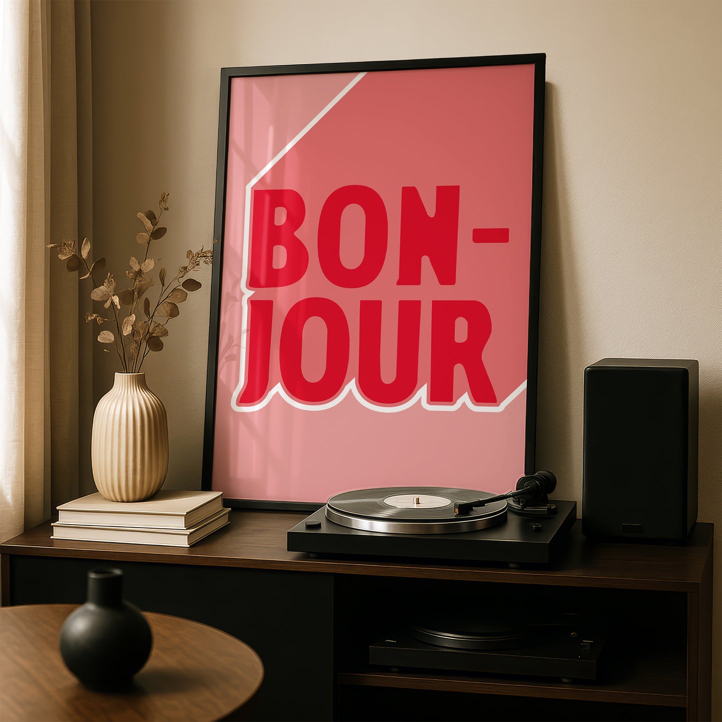 Bonjour | Premium Giclee Art Print