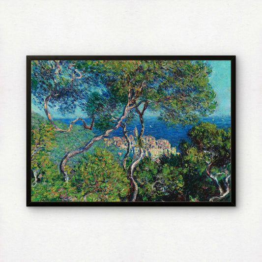Monet Bordighera Art Print | Giclee Fine Art Reproduction | Impressionist Wall Decor