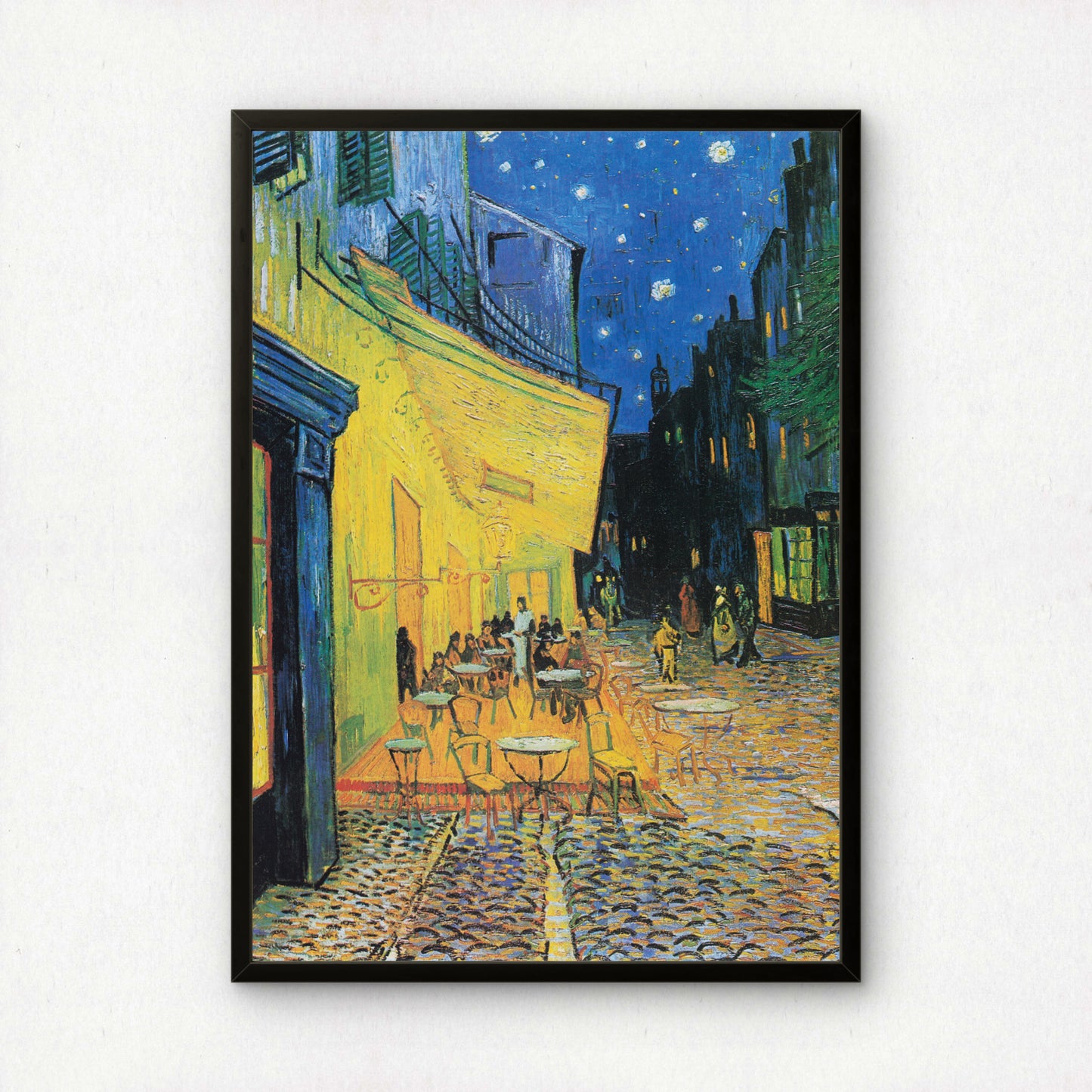 Cafe Terrace at Night by Vincent Van Gogh | Premium Giclée Art Print | Museum Quality Wall Art