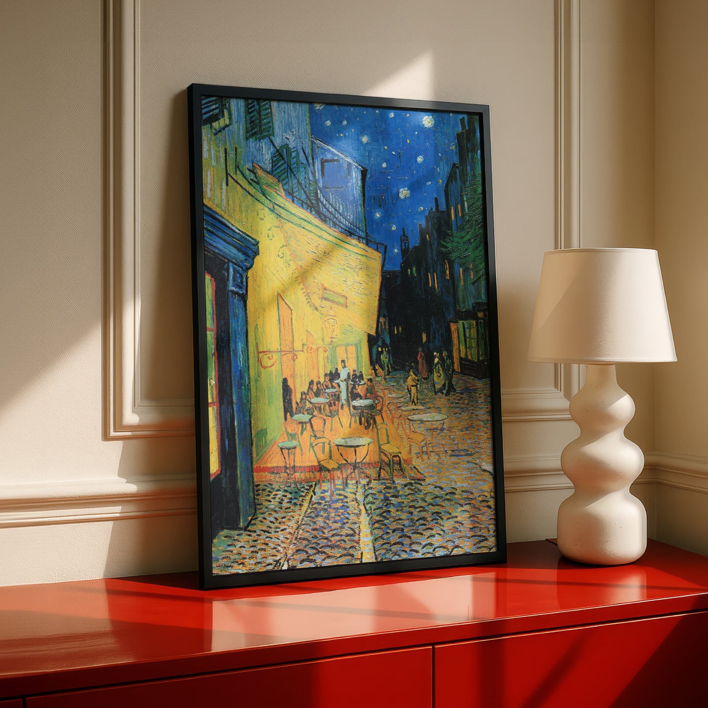 Cafe Terrace at Night by Vincent Van Gogh | Premium Giclée Art Print | Museum Quality Wall Art