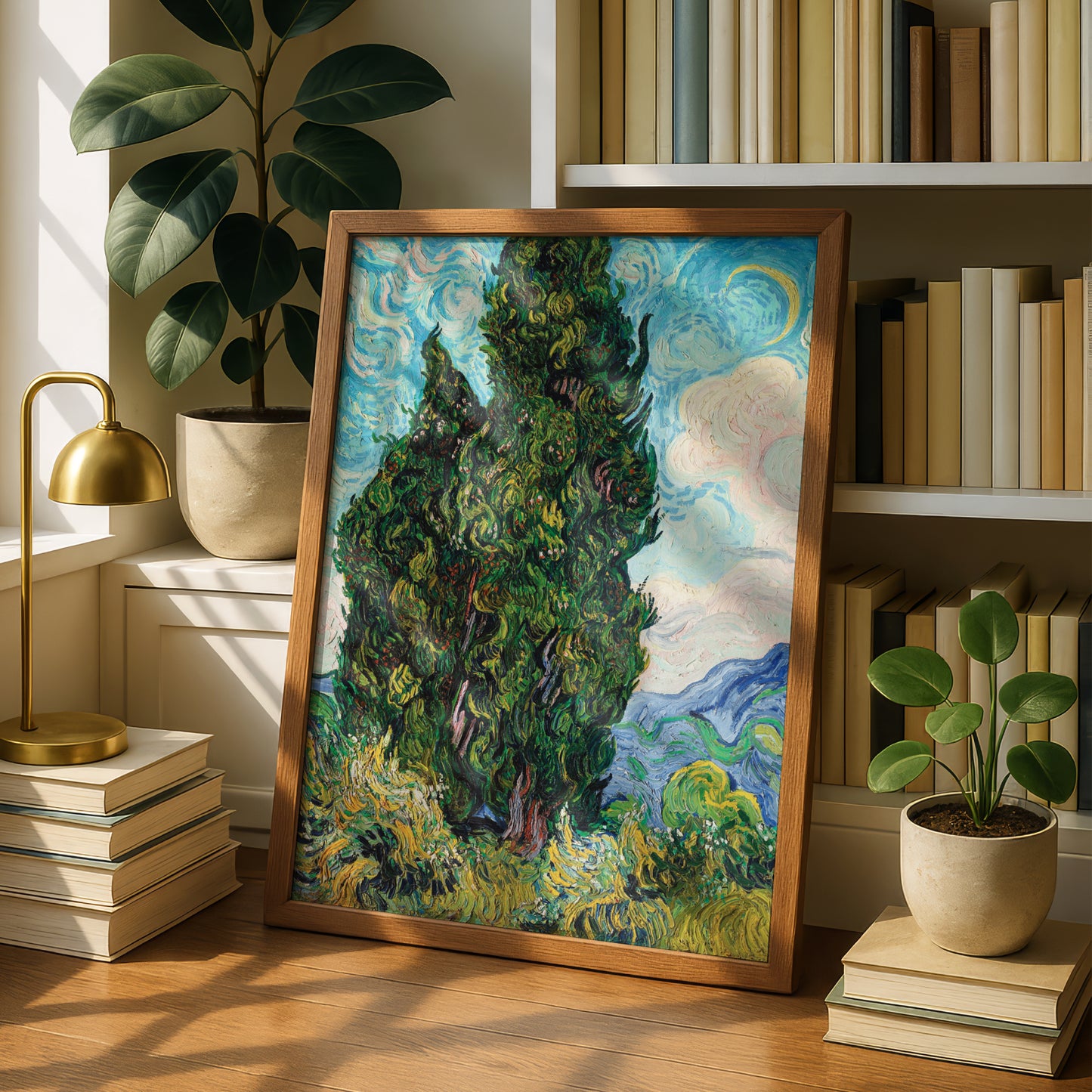 Cypresses by Vincent Van Gogh | Premium Giclée Art Print | Museum Quality Wall Art