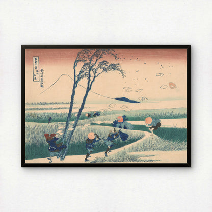 Ejiri in Suruga Province by Katsushika Hokusai | Premium Art Print
