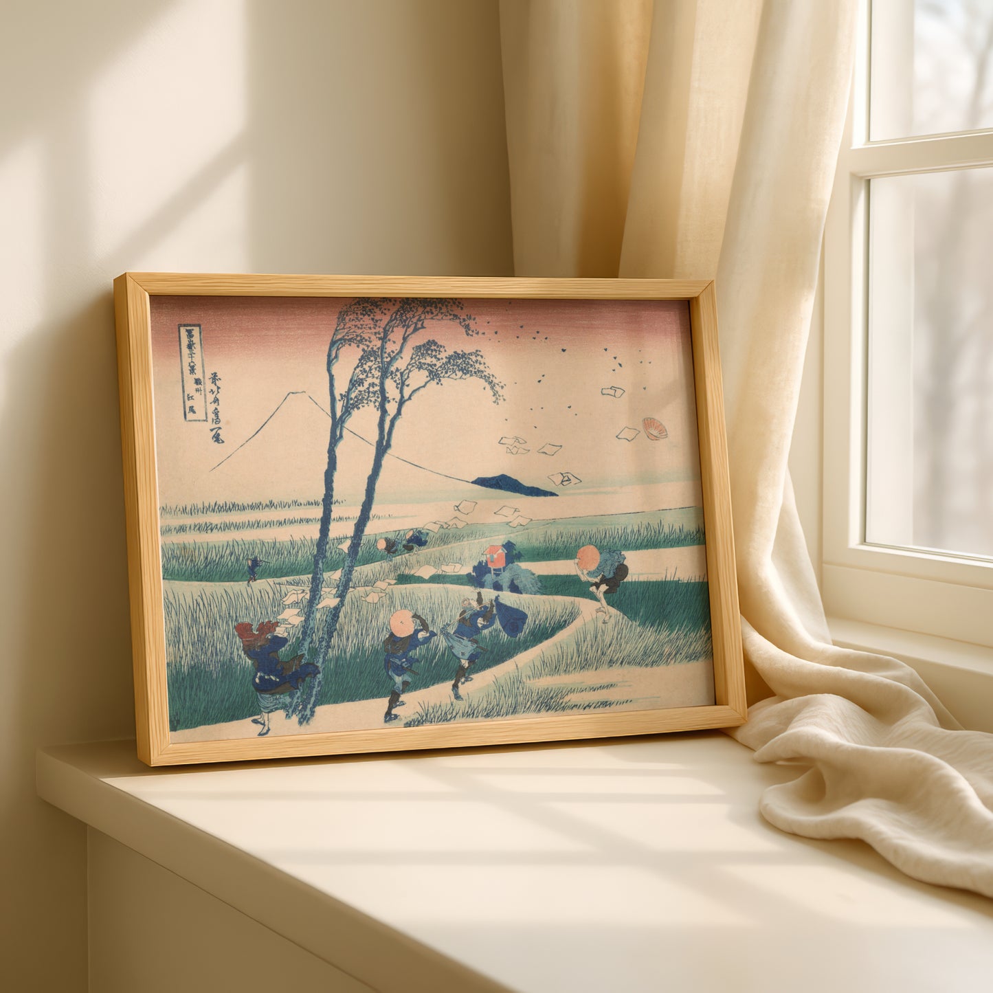 Ejiri in Suruga Province by Katsushika Hokusai | Premium Art Print