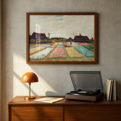 Flower Beds in Holland by Vincent Van Gogh | Premium Giclée Art Print | Museum Quality Wall Art