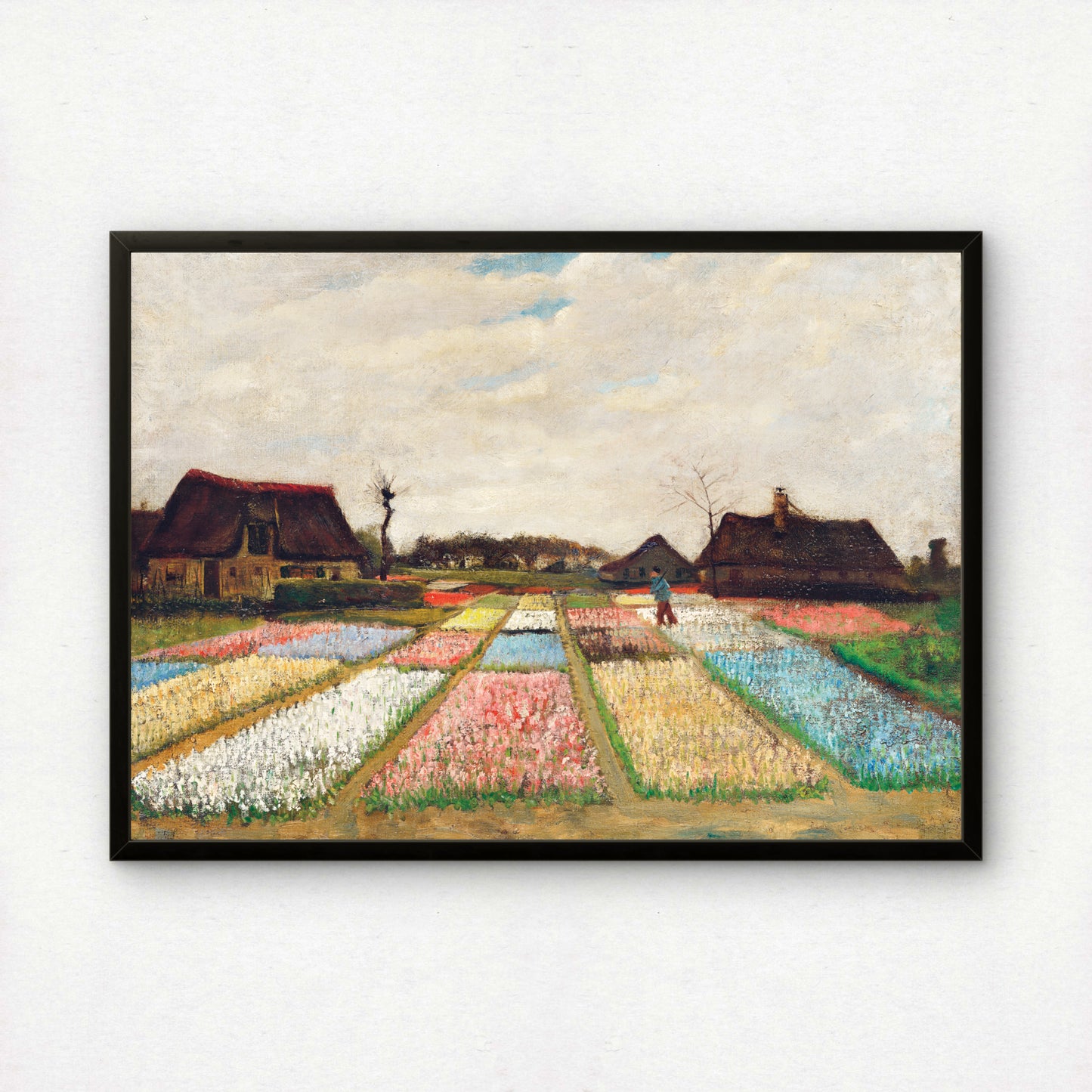 Flower Beds in Holland by Vincent Van Gogh | Premium Giclée Art Print | Museum Quality Wall Art