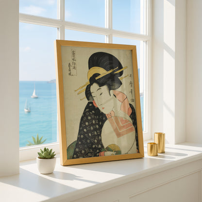Geisha Style by Kitagawa Utamaro | Premium Art Print