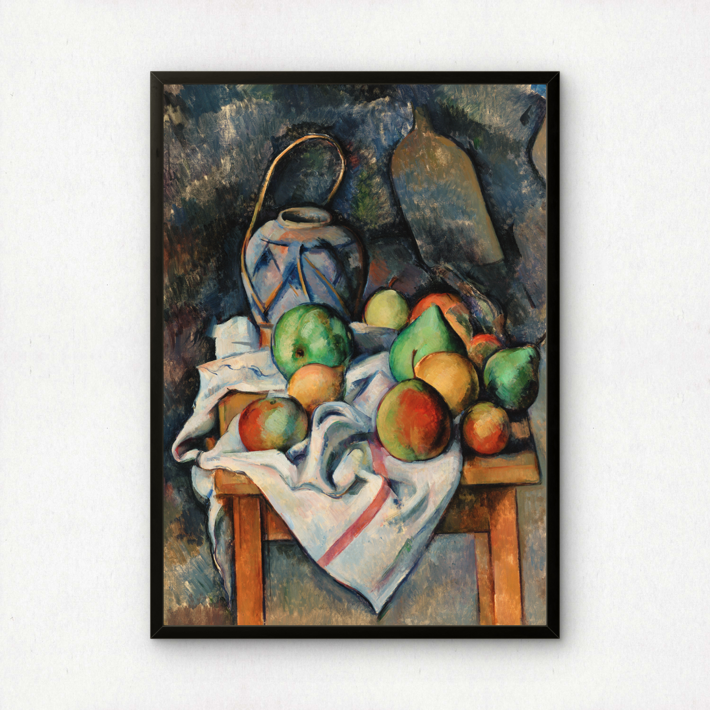 Ginger Jar by Paul Cezanne Print | Premium Giclee Art Print | Post-Impressionist Wall Art | Museum Quality Reproduction | Fine Art Print