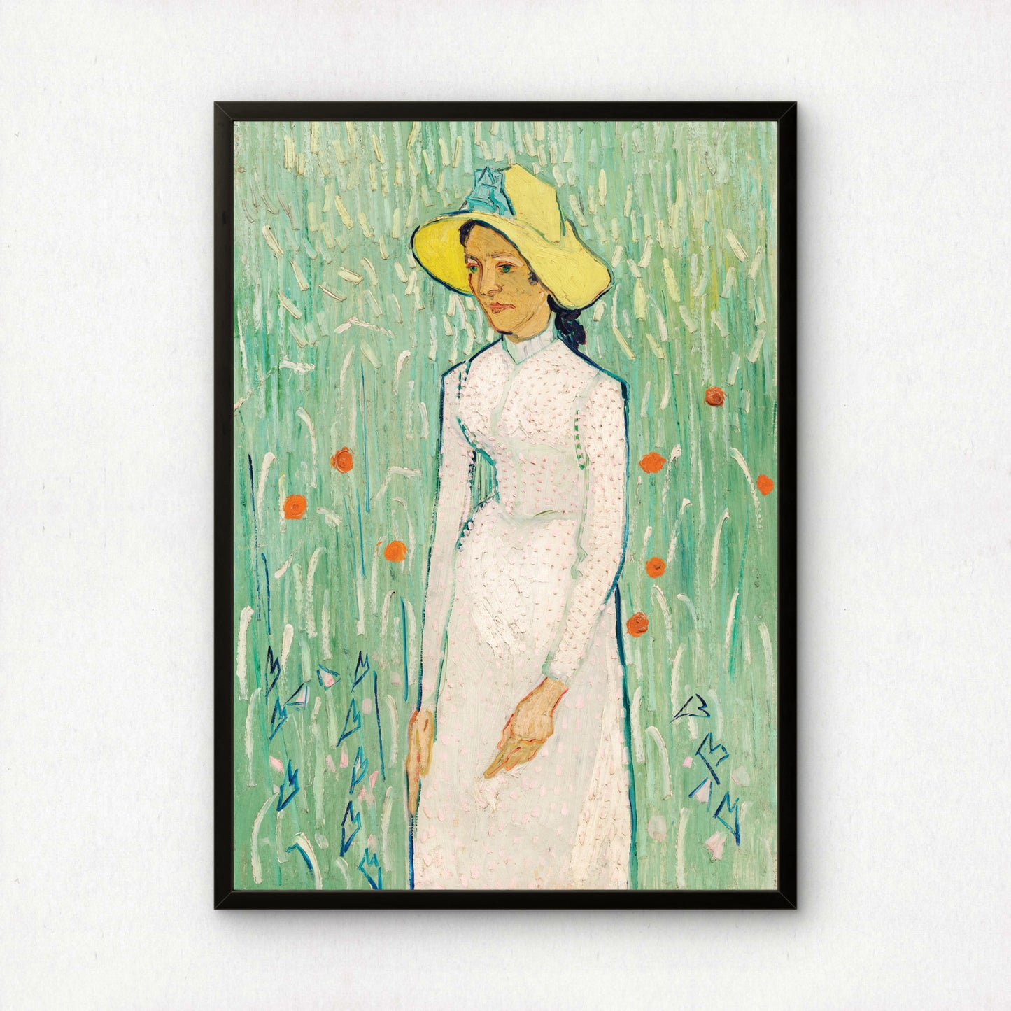 Girl in White by Vincent Van Gogh | Premium Giclée Art Print | Museum Quality Wall Art