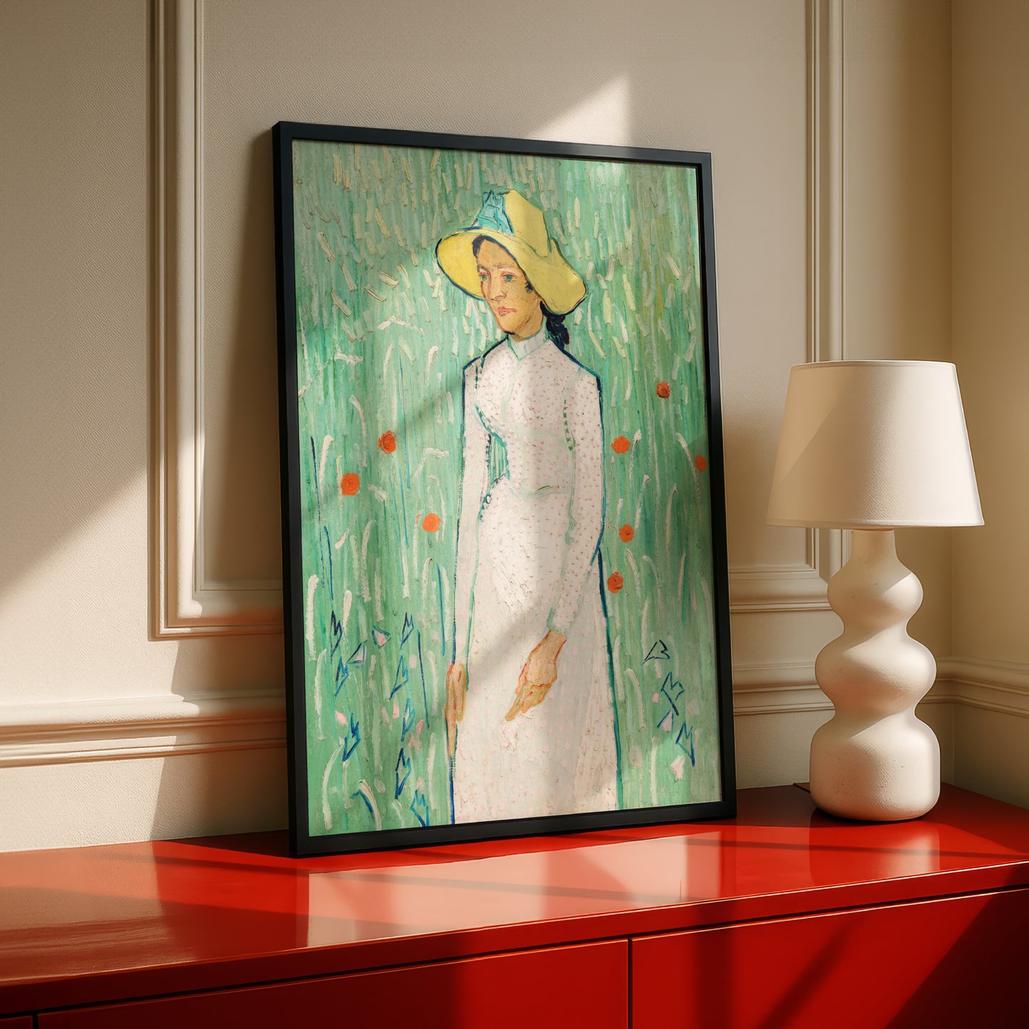 Girl in White by Vincent Van Gogh | Premium Giclée Art Print | Museum Quality Wall Art