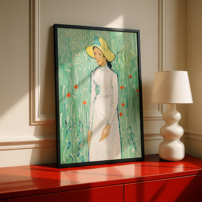Girl in White by Vincent Van Gogh | Premium Giclée Art Print | Museum Quality Wall Art