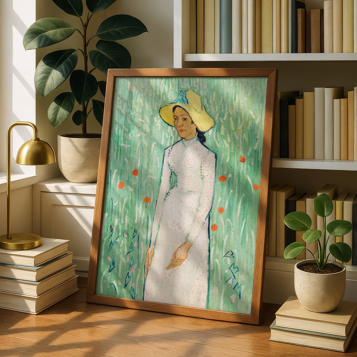 Girl in White by Vincent Van Gogh | Premium Giclée Art Print | Museum Quality Wall Art
