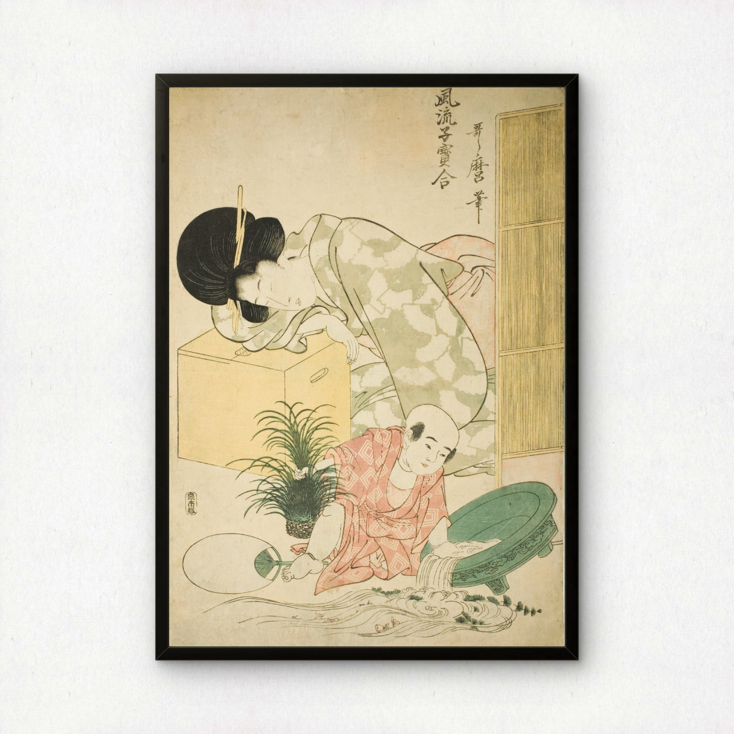 Goldfish by Kitagawa Utamaro | Premium Art Print