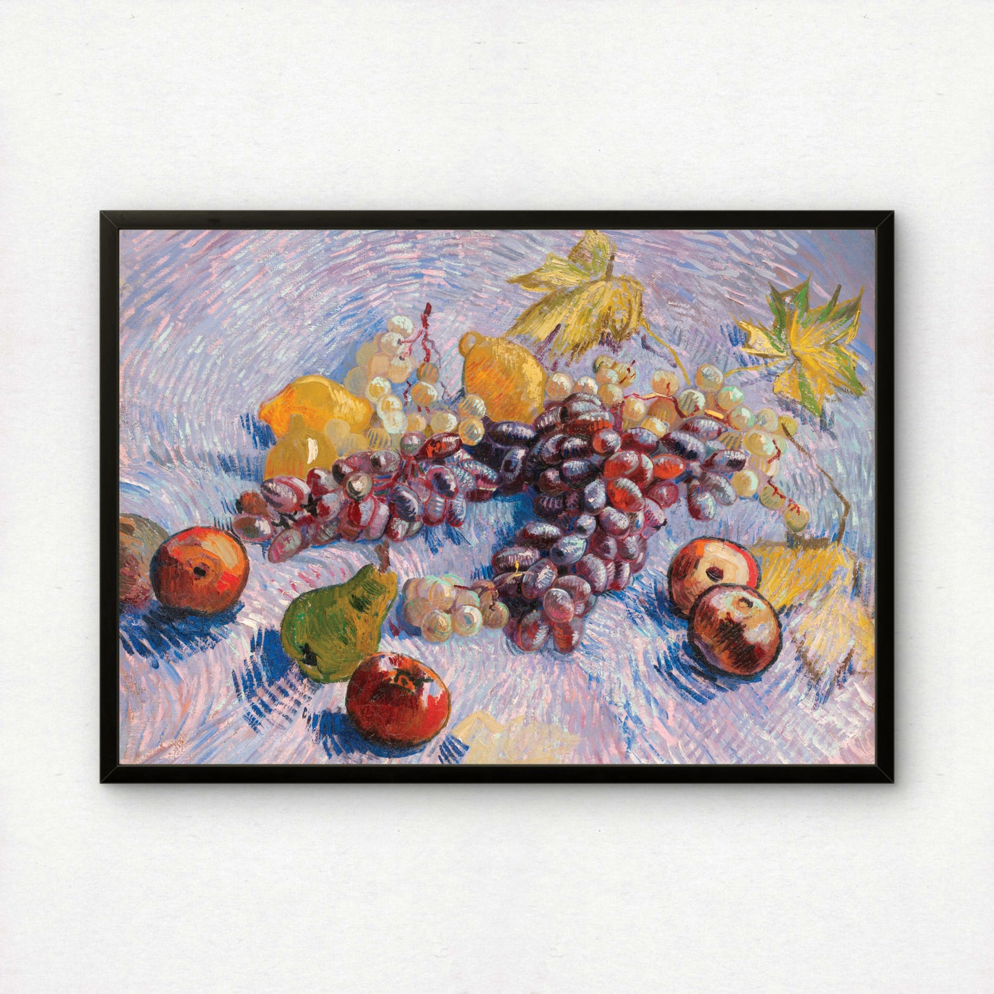 Grapes, Lemons, Pears, and Apples (1887) by Vincent Van Gogh | Premium Giclée Art Print | Museum Quality Wall Art