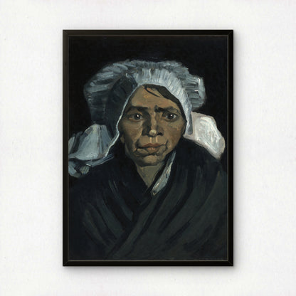 Head of a Peasant Woman by Vincent Van Gogh | Premium Giclée Art Print | Museum Quality Wall Art