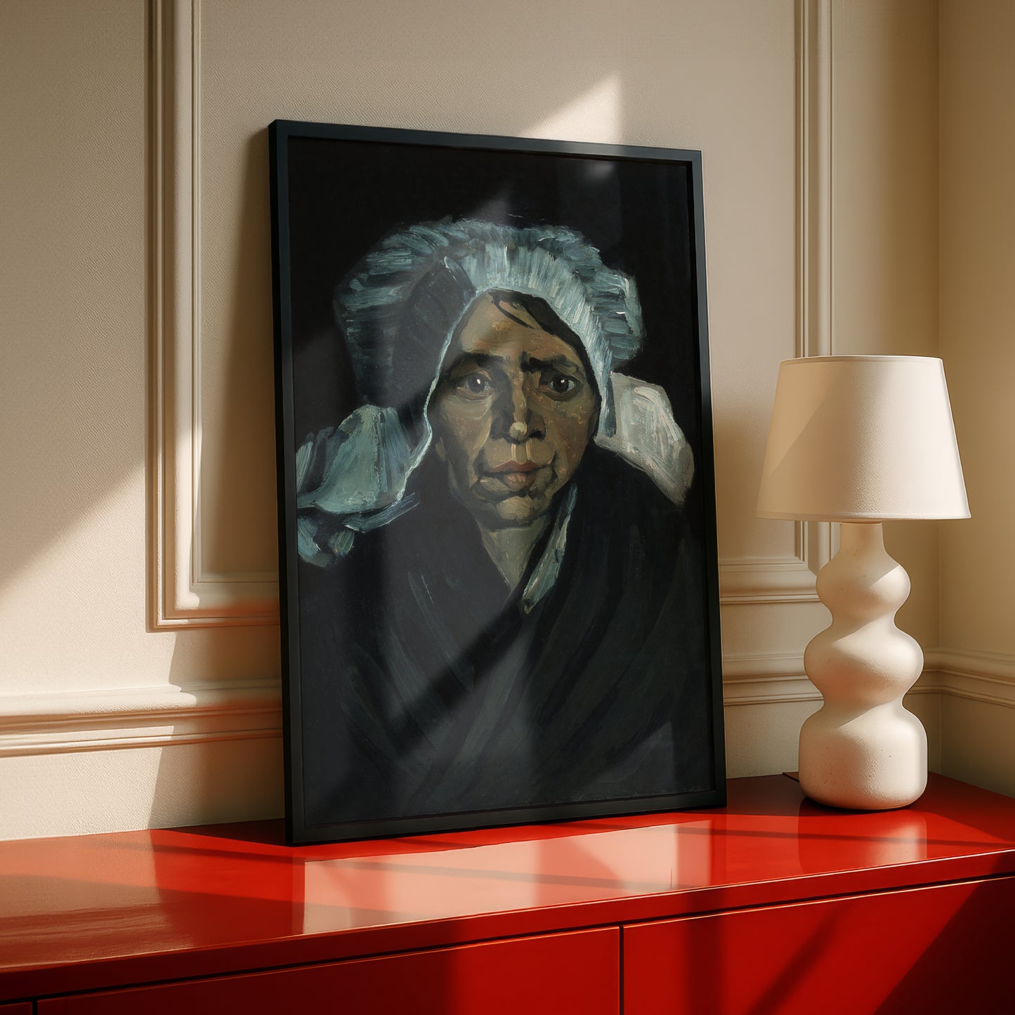 Head of a Peasant Woman by Vincent Van Gogh | Premium Giclée Art Print | Museum Quality Wall Art