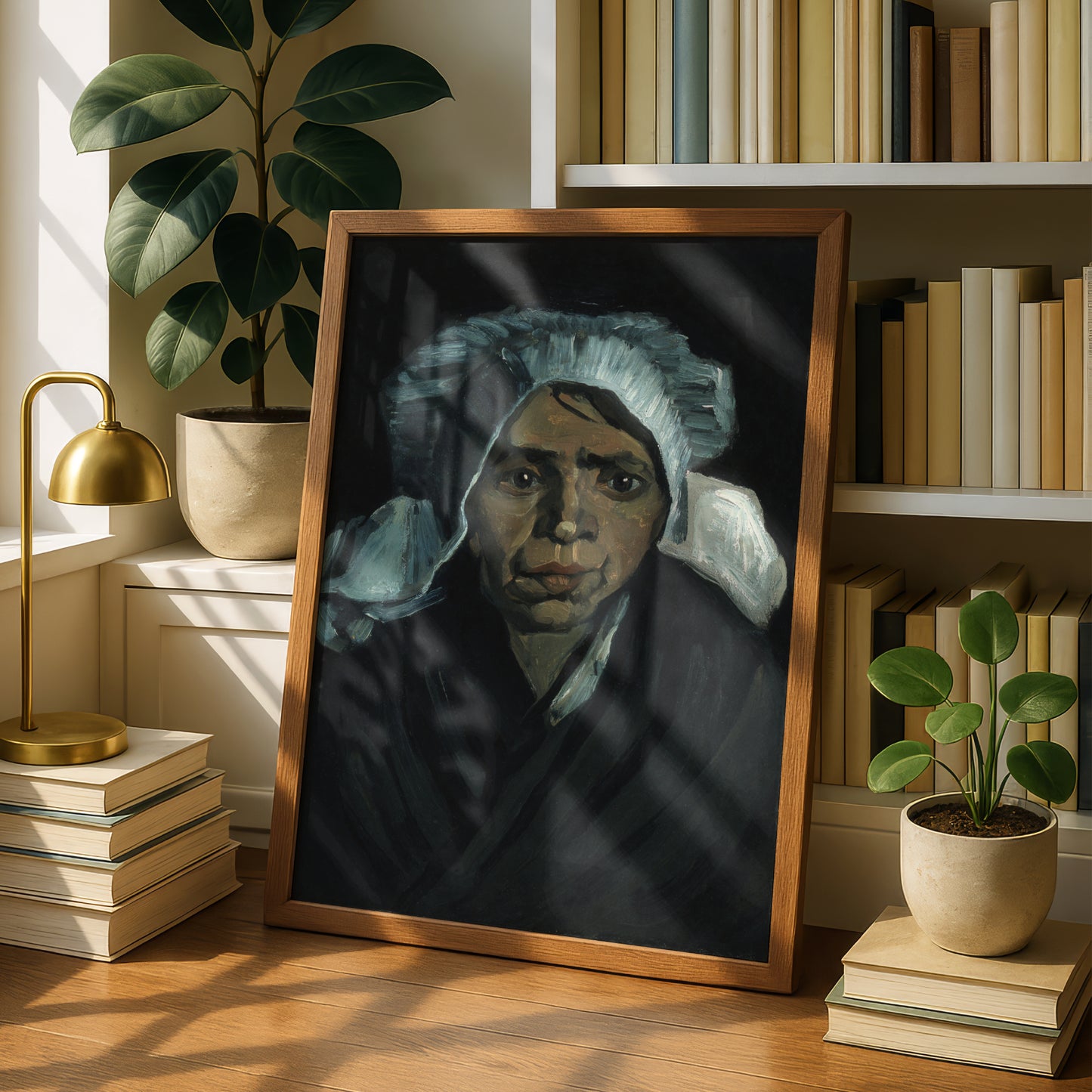 Head of a Peasant Woman by Vincent Van Gogh | Premium Giclée Art Print | Museum Quality Wall Art