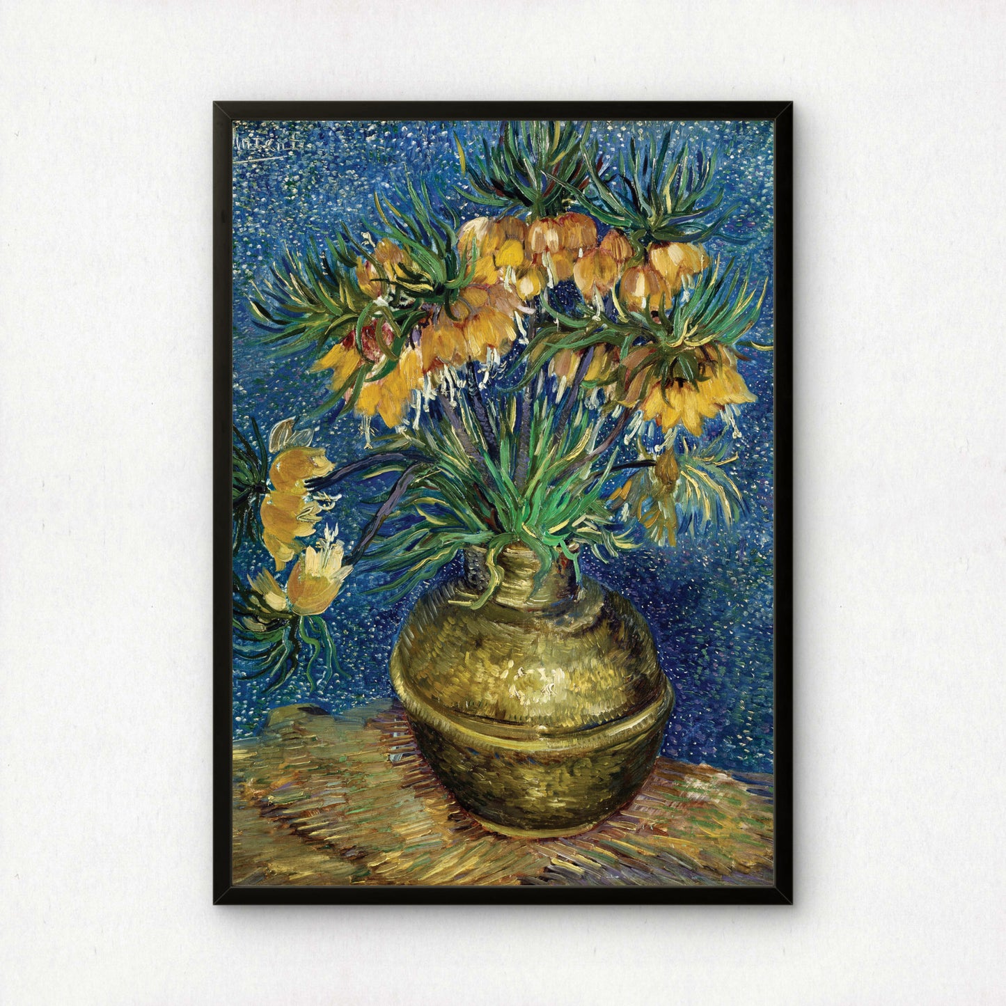 Imperial Fritillaries in a Copper Vase by Vincent Van Gogh | Premium Giclée Art Print | Museum Quality Wall Art