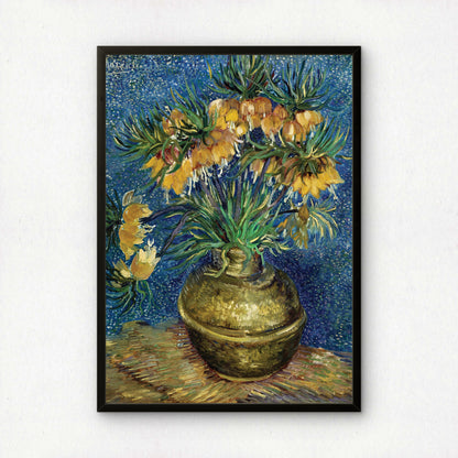Imperial Fritillaries in a Copper Vase by Vincent Van Gogh | Premium Giclée Art Print | Museum Quality Wall Art