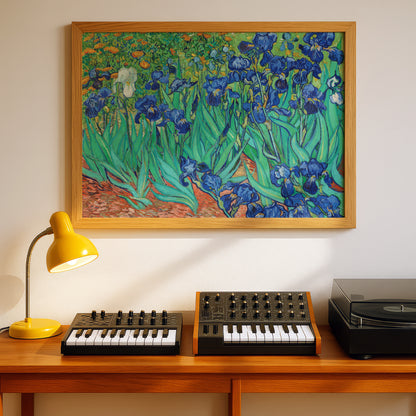 Irises (1889) by Vincent Van Gogh | Premium Giclée Art Print | Museum Quality Wall Art
