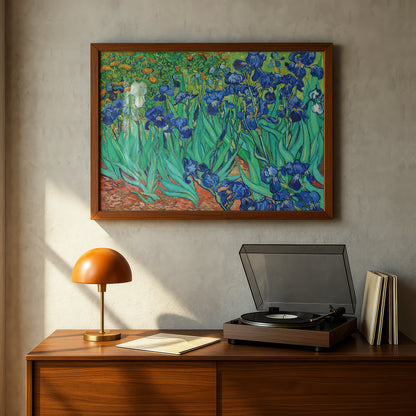 Irises (1889) by Vincent Van Gogh | Premium Giclée Art Print | Museum Quality Wall Art