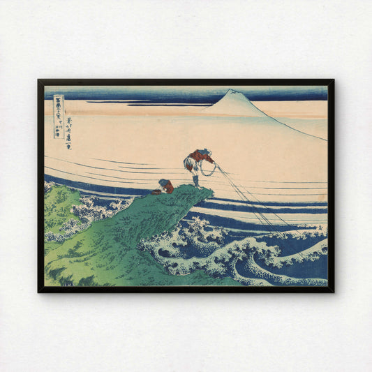 Kajikazawa in Kai Province by Katsushika Hokusai | Premium Art Print