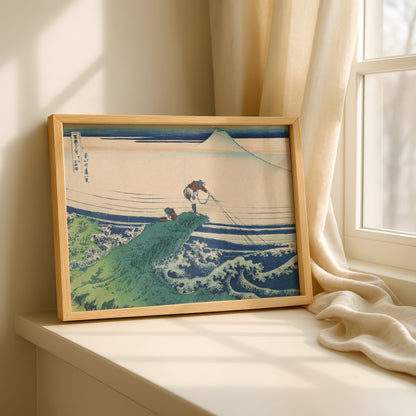 Kajikazawa in Kai Province by Katsushika Hokusai | Premium Art Print