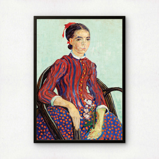 La Mousme by Vincent Van Gogh | Premium Giclée Art Print | Museum Quality Wall Art