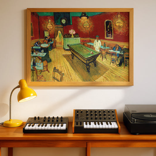 The Night Cafe by Vincent Van Gogh | Premium Giclée Art Print | Museum Quality Wall Art