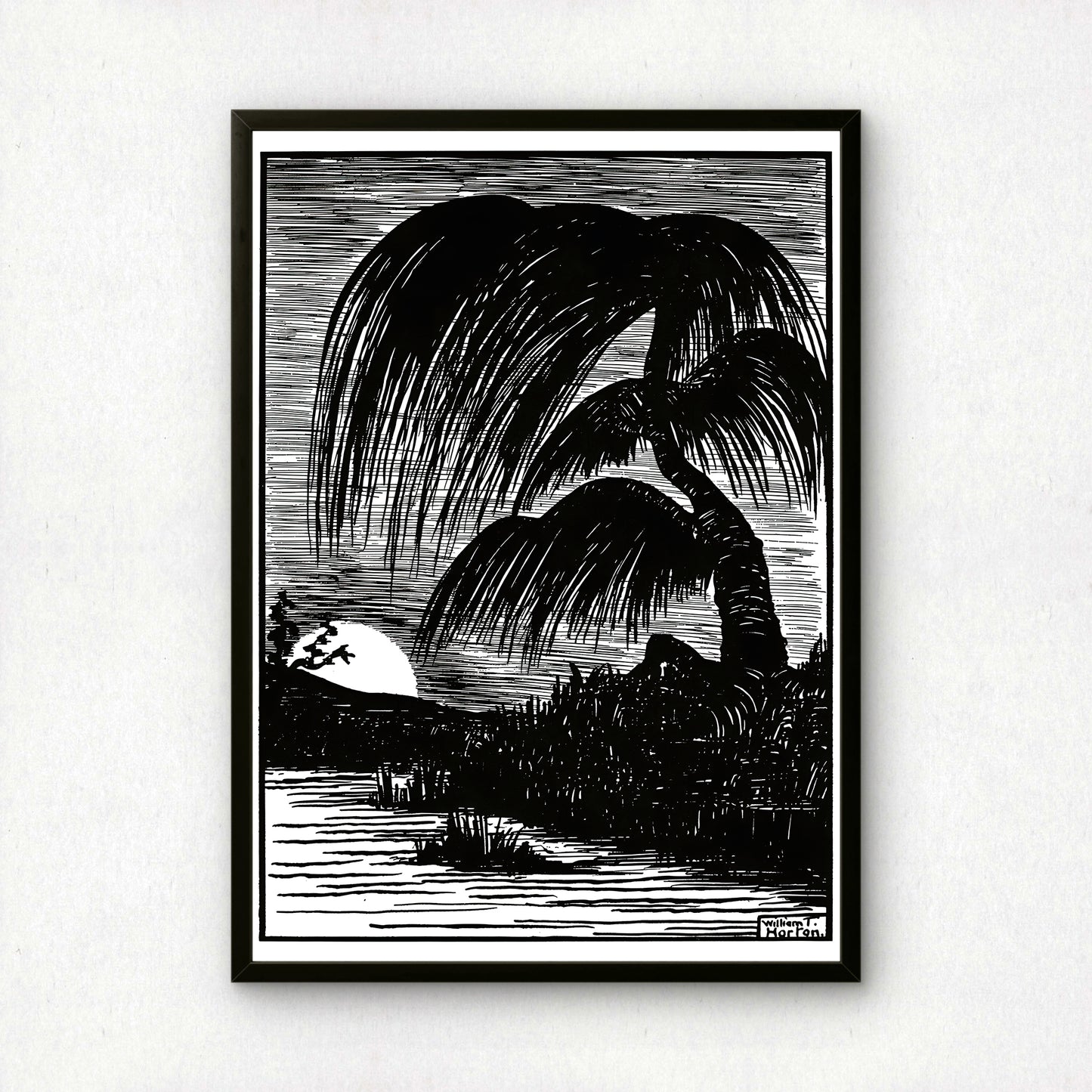 Loneliness by William T Horton | Premium B&W Art Print