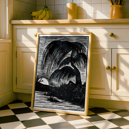 Loneliness by William T Horton | Premium B&W Art Print