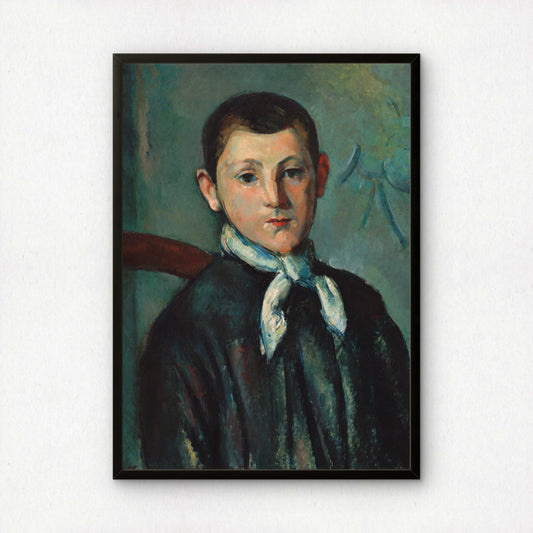 Louis Guillaume by Paul Cezanne Print | Premium Giclee Art Print | Post-Impressionist Wall Art | Museum Quality Reproduction | Fine Art Print