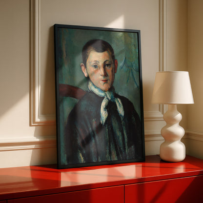 Louis Guillaume by Paul Cezanne Print | Premium Giclee Art Print | Post-Impressionist Wall Art | Museum Quality Reproduction | Fine Art Print