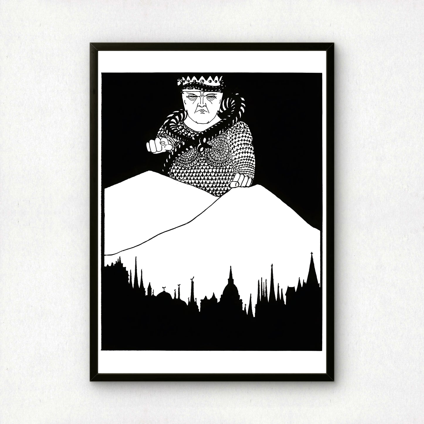 Mammon by William T Horton | Premium B&W Art Print