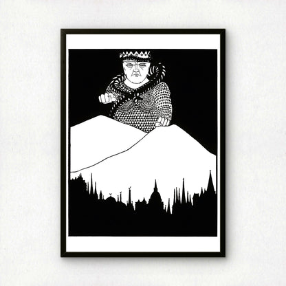 Mammon by William T Horton | Premium B&W Art Print