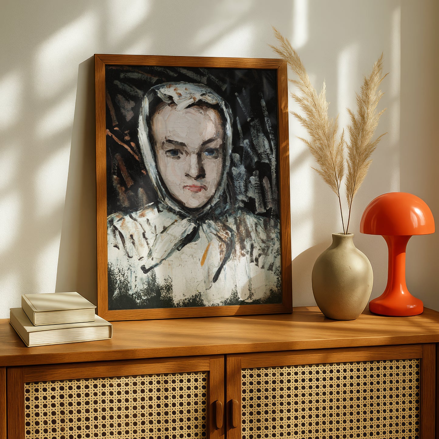 Marie Cezanne's Sister by Paul Cezanne Print | Premium Giclee Art Print | Post-Impressionist Wall Art | Museum Quality Reproduction | Fine Art Print