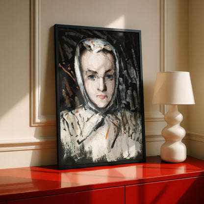 Marie Cezanne's Sister by Paul Cezanne Print | Premium Giclee Art Print | Post-Impressionist Wall Art | Museum Quality Reproduction | Fine Art Print